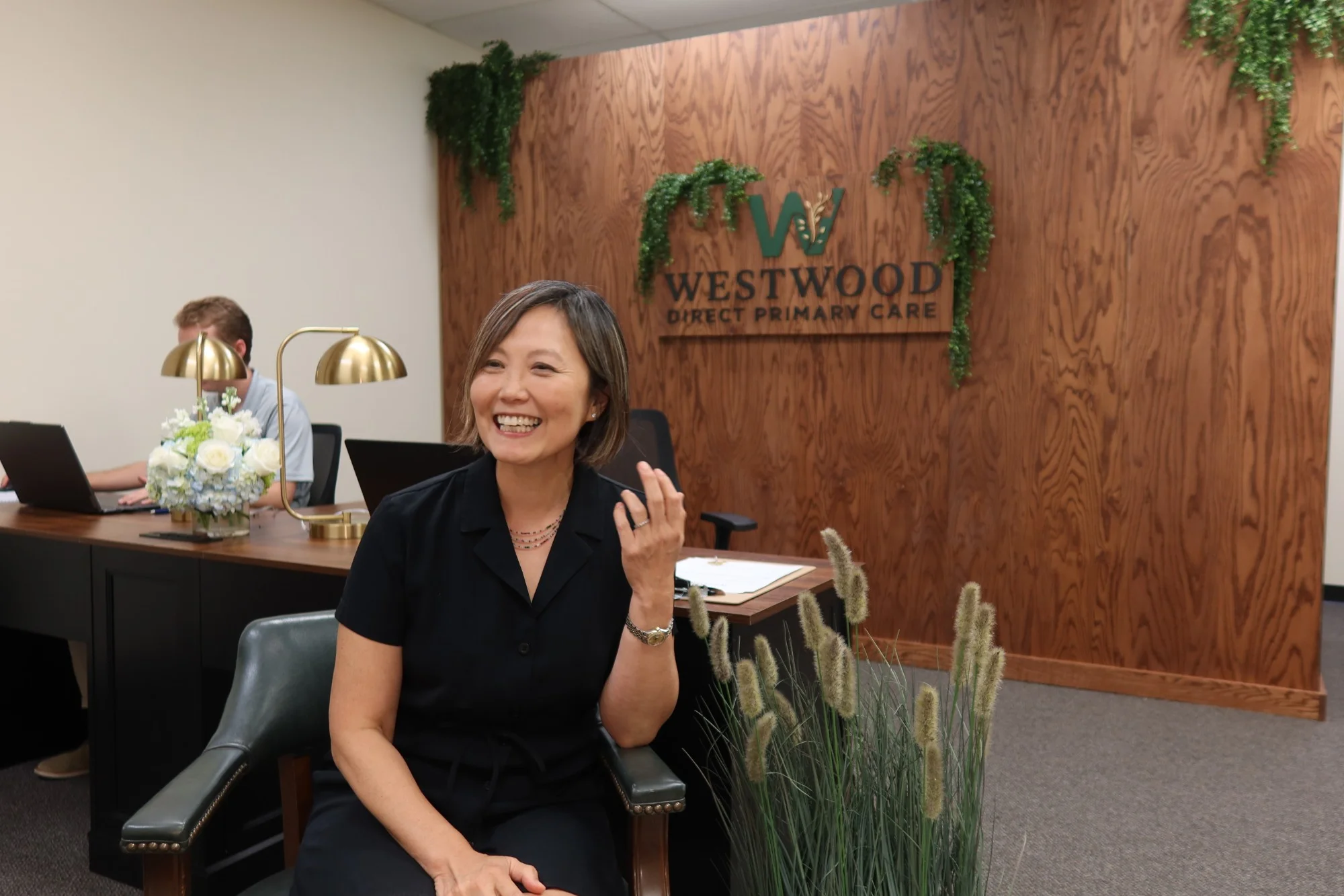 Dr. Suzie Park in the Westwood Direct Primary Care office